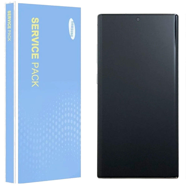 Samsung Galaxy Note 10 Plus N975 Service Pack Aura White Full Frame Touch Screen Display GH82-20838B