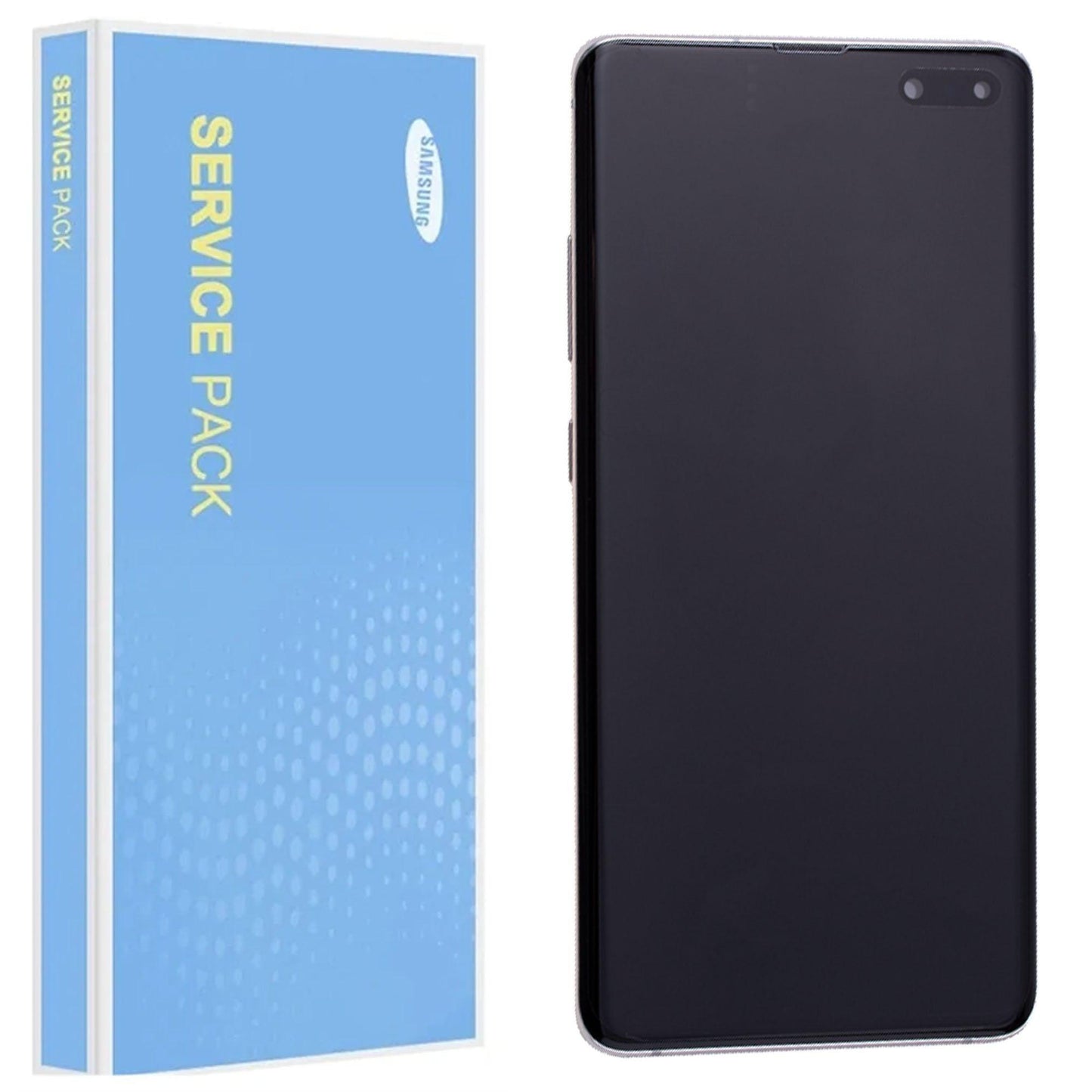 Samsung Galaxy S10 5G G977 Service Pack Crown Silver Full Frame Touch Screen Display GH82-20442A