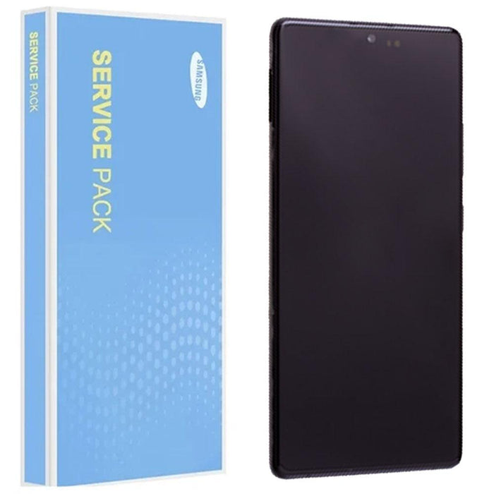 Samsung Galaxy S10 Lite G770F Service Pack Prism Black Full Frame Touch Screen Display GH82-21672A/ GH82-21992A