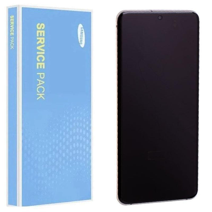 Samsung Galaxy S20 5G G980 Service Pack Full Frame Touch Screen Display (Cloud White) GH82-22123B / GH82-22131B