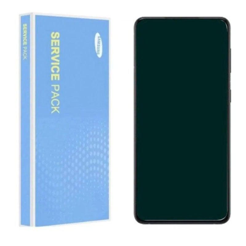 Samsung Galaxy S21 FE G990B Service Pack Olive Green Full Frame Touch Screen Display GH82-26420C