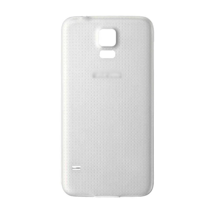 Samsung Galaxy S5 Replacement Rear Battery Cover with Adhesive (White)
