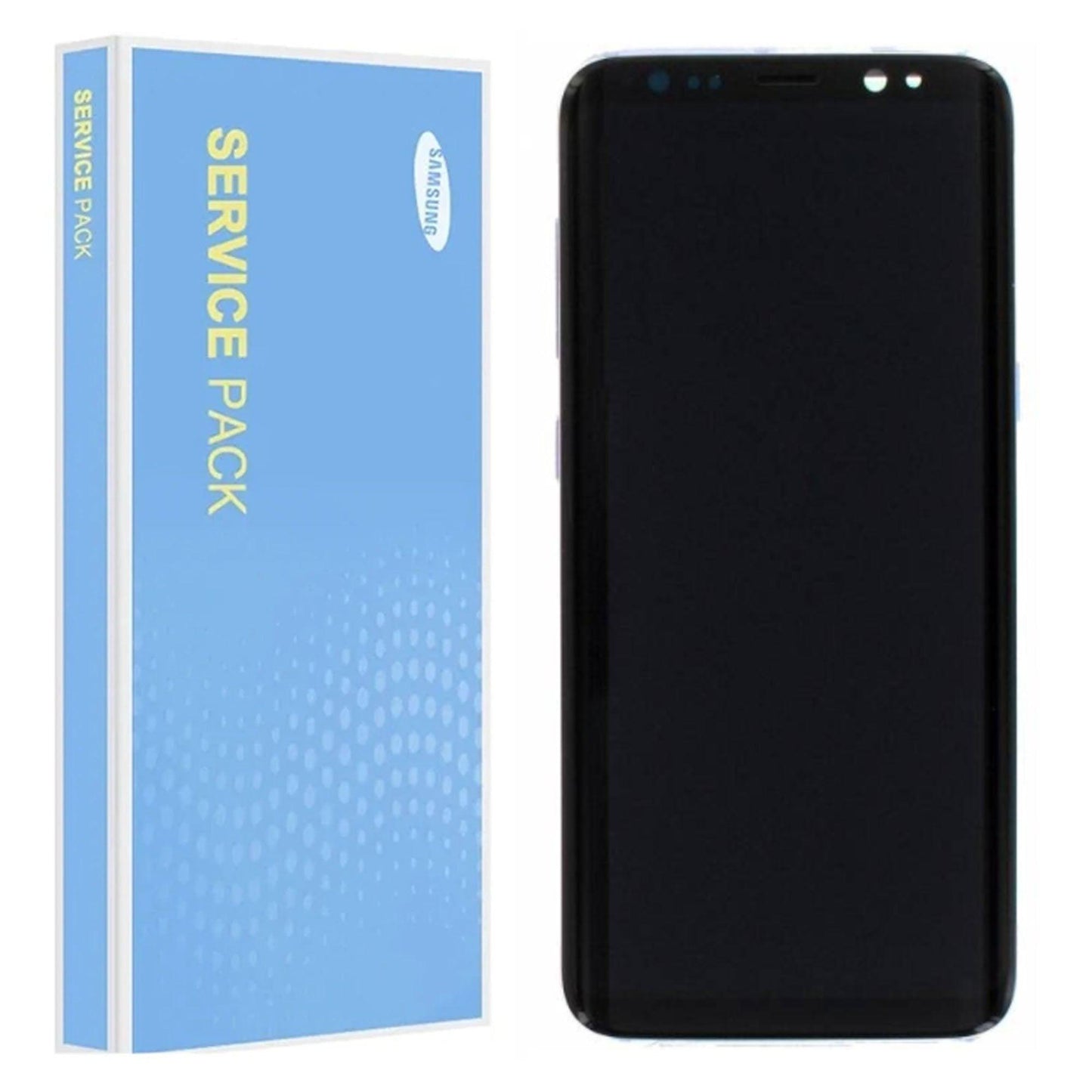 Samsung Galaxy S8 G950F Service Pack Cosmic Orchid Grey Full Frame Touch Screen Display GH97-20457C/ GH97-20473C