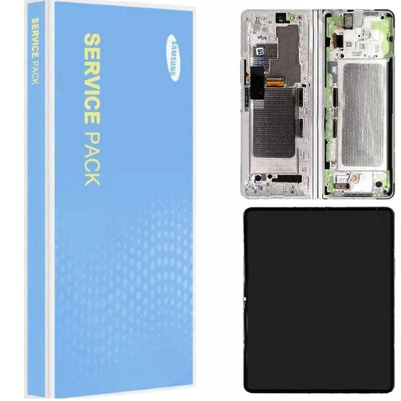 Samsung Galaxy Z Fold 3 F926 5G 2020 Service Pack Phantom Black Full Frame Touch Screen Display GH82-26283A