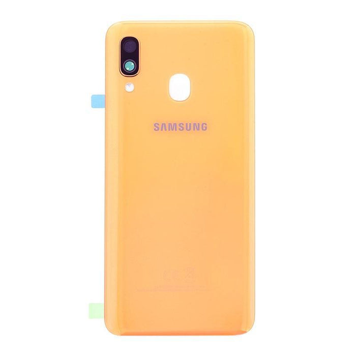 Samsung Service Part Galaxy A40 A405 Replacement Battery Cover (Coral) GH82-19406D