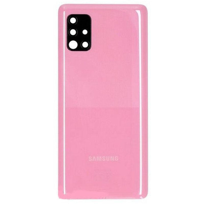 Samsung Service Part Galaxy A51 5G A516 Replacement Battery Cover (Prism Crush Pink) GH82-22938C