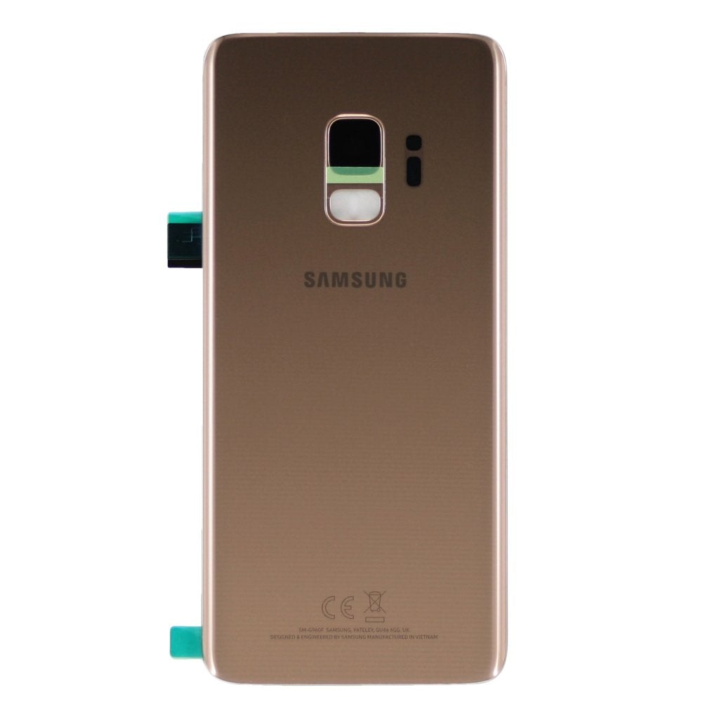 Samsung Service Part Galaxy S9 G960 Replacement Battery Cover (Sunrise Gold) GH82-15865E
