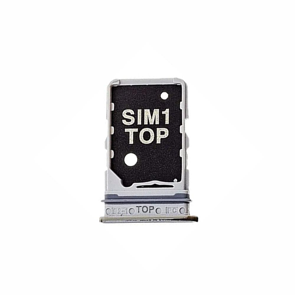 For Samsung Galaxy A80 A805 Replacement Sim Card Tray - Ghost White (Top)