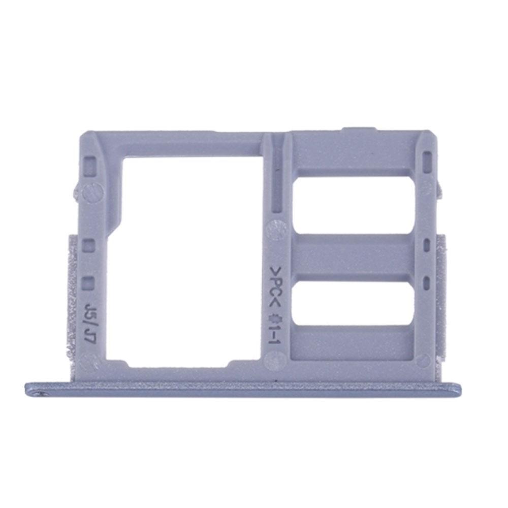 For Samsung Galaxy J7 J730 (2017) Replacement Dual Sim Card Tray (Blue)