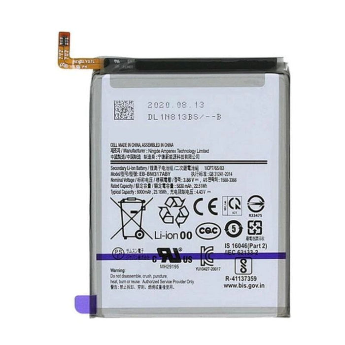 For Samsung Galaxy M31S M317 Replacement Battery