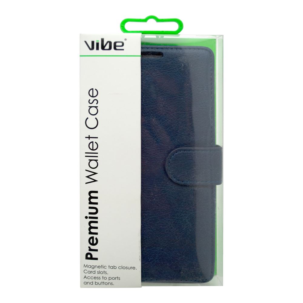 Wallet Cases - Vibe High Quality Flexible PU Leather Wallet case for all iPhones
